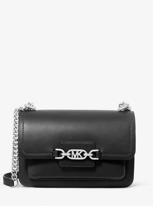 Bolso de hombro Heather grande de piel